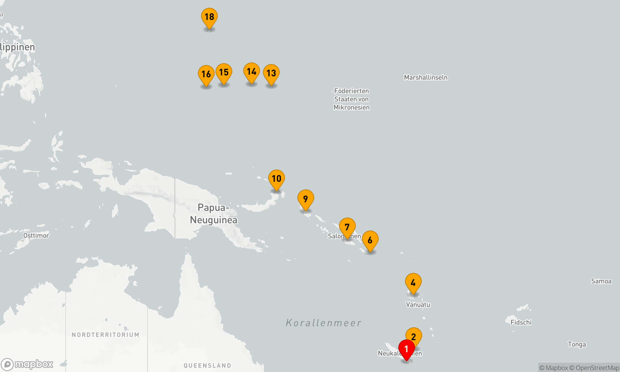 Inseln des Pazifiks: Entdeckungsreise von Melanesien nach Mikronesien