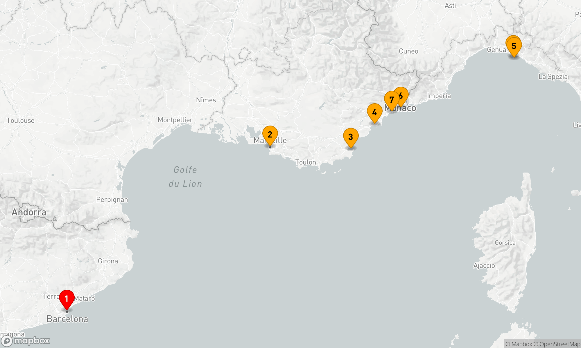 Ikonen der Côte d'Azur und Portofino