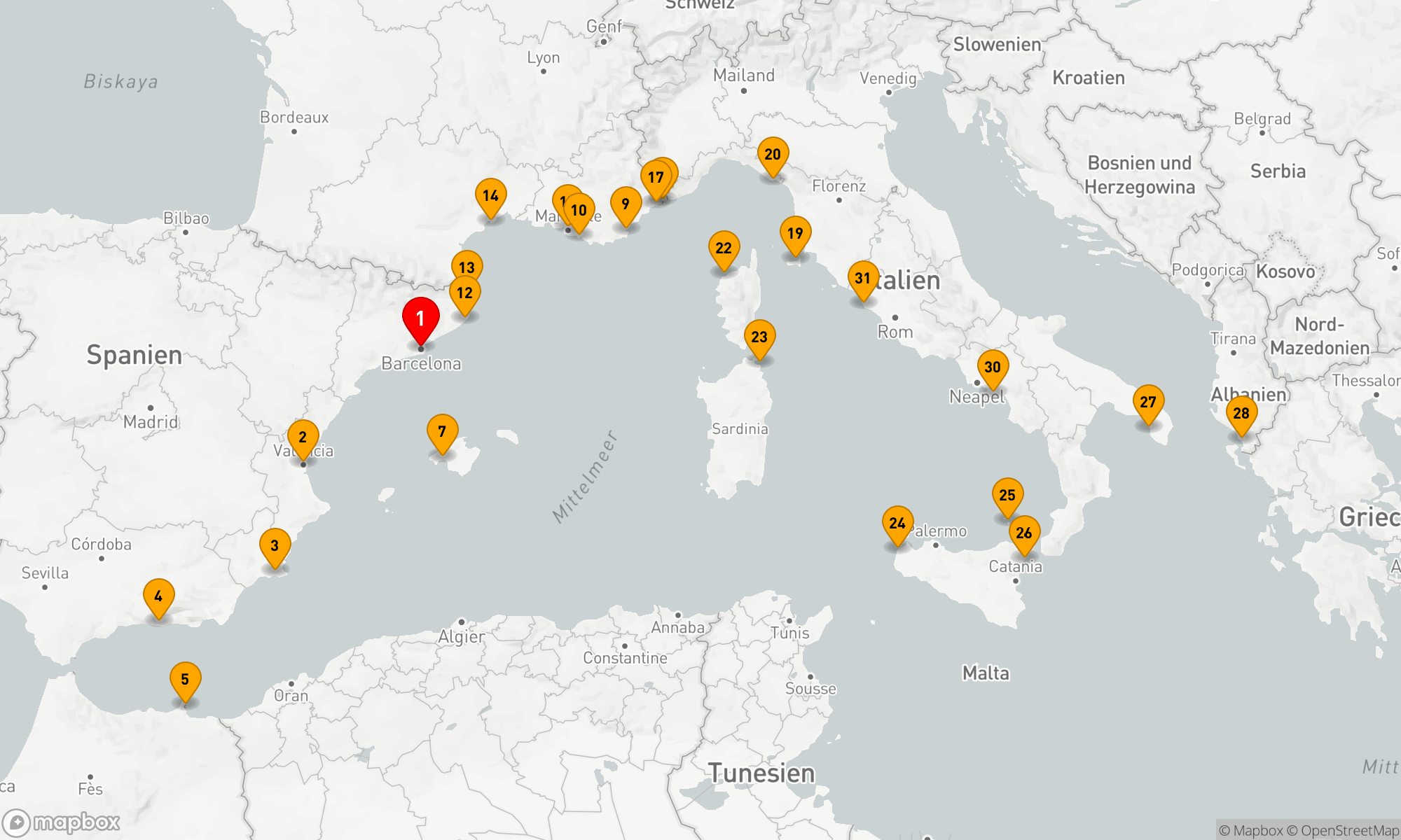 MEDITERRANER ZAUBER & SONNENFINSTERNIS