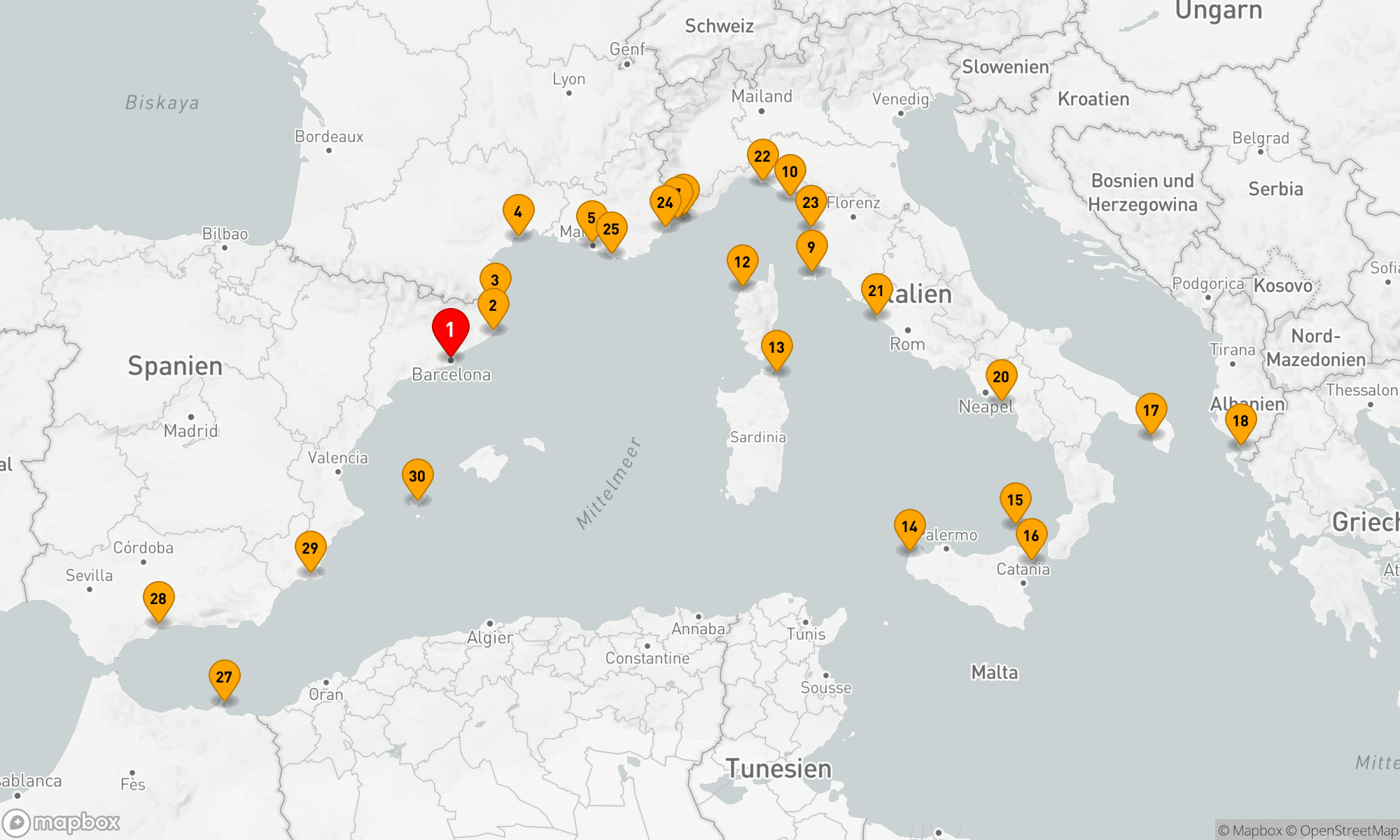 RIVIERA EDELSTEINE & TYRRHENISCHE SCHÄTZE
