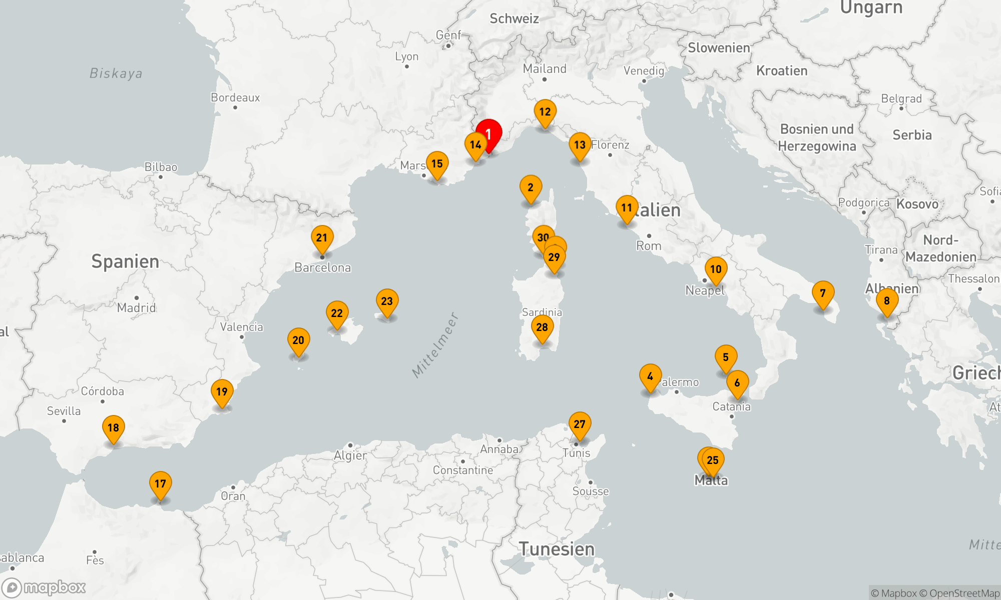 MEDITERRANE MAGIE & TYRRHENISCHE SCHÄTZE