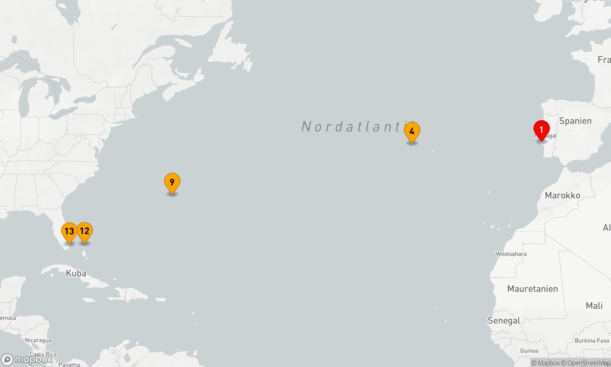 HIMMEL ÜBER DEN MEEREN