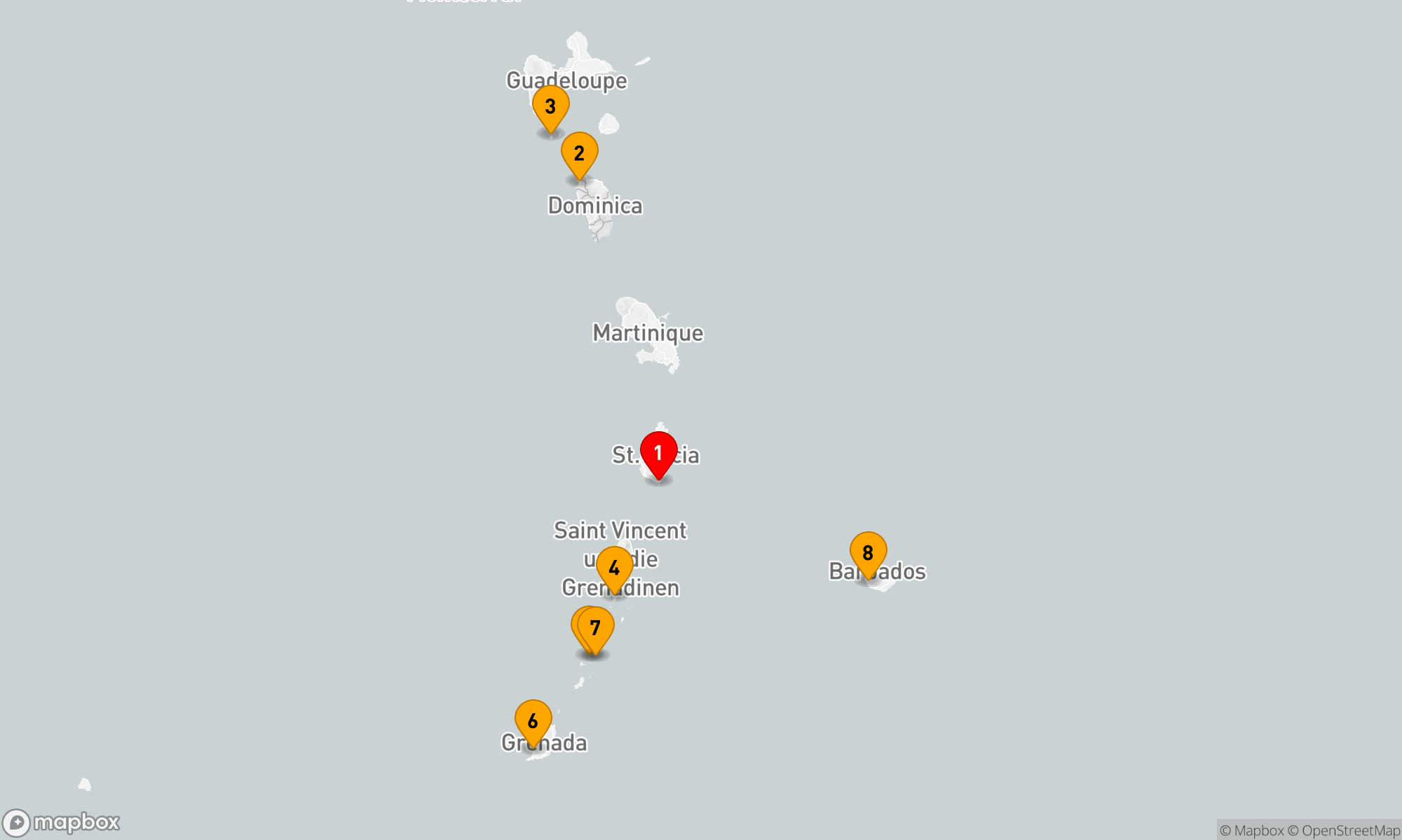 Kreuzfahrt zu den Inseln über dem Winde in der Karibik – mit Smithsonian Journeys