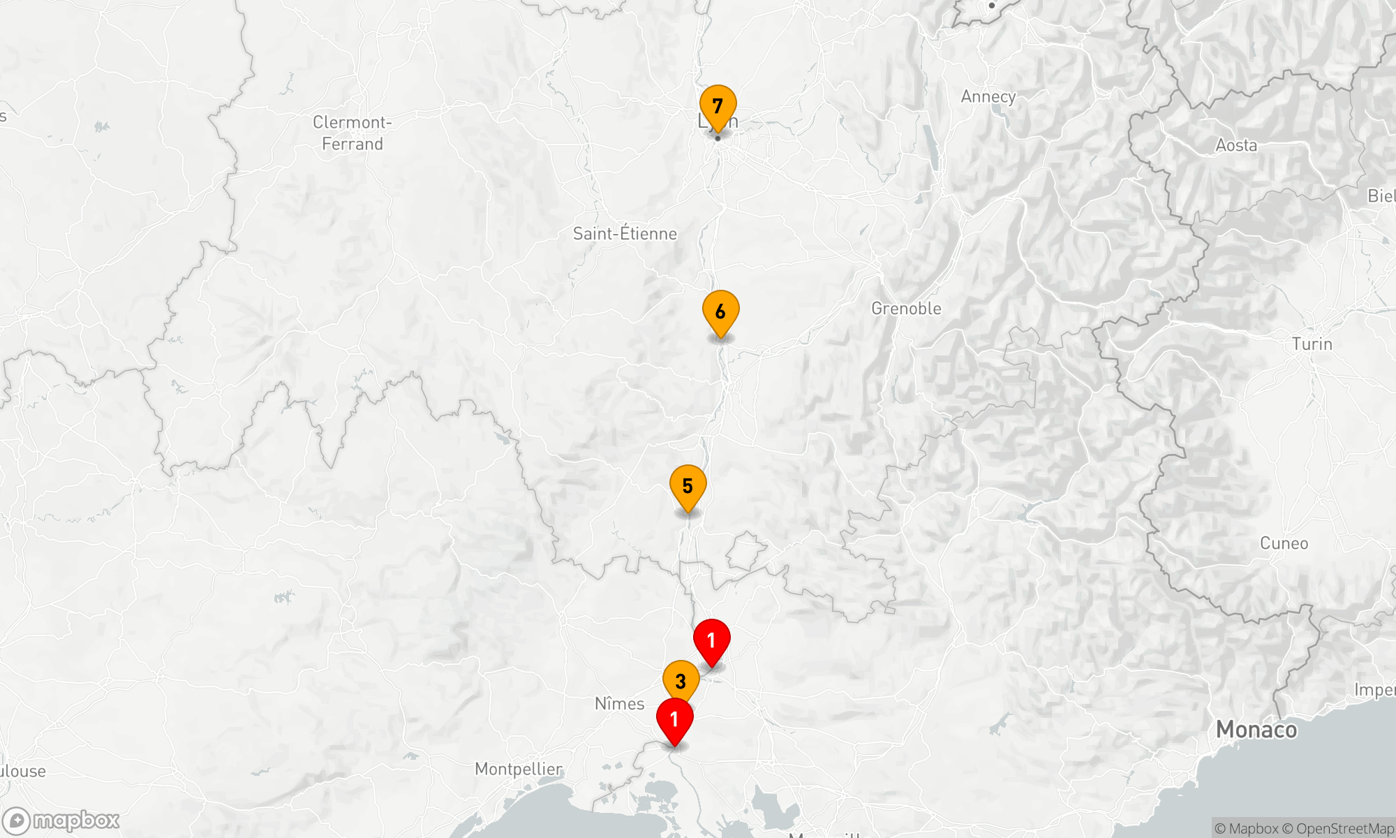 Südfrankreich Soirée mit Pont du Gard & Rhône-Delta