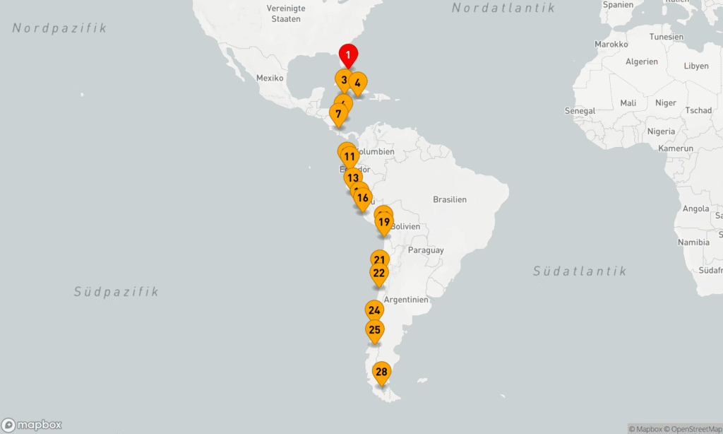 VON DEN TROPEN ZUR TIERRA