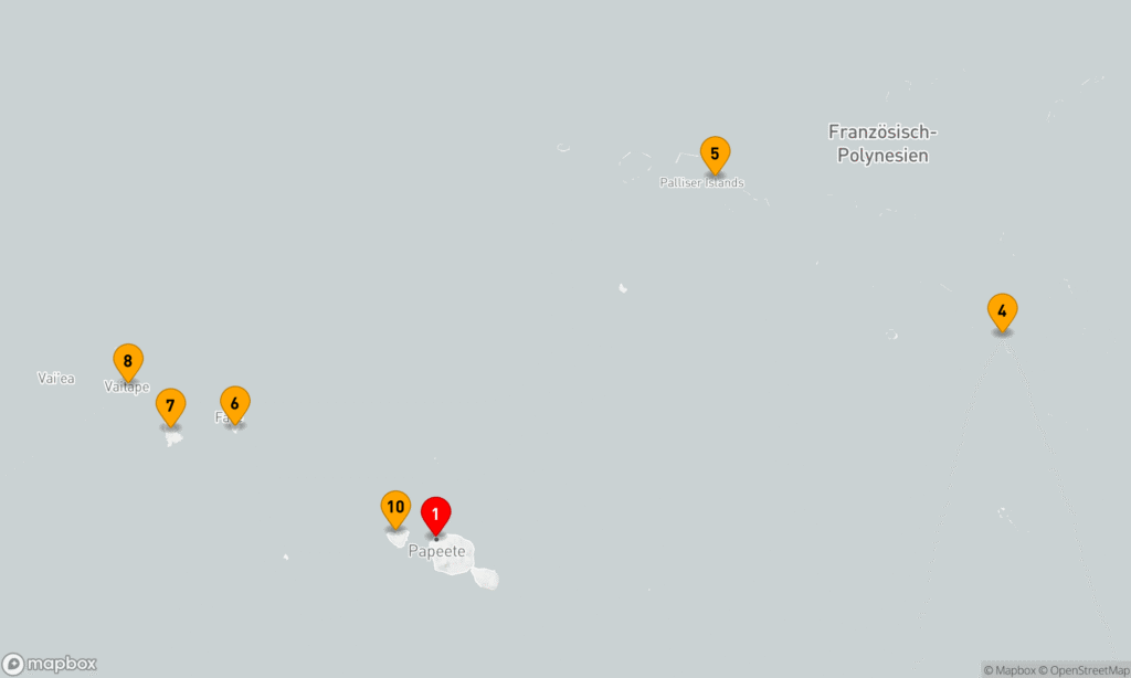 BORA BORA & TAHITIANISCHE NÄCHTE EXPLORER