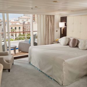 Seven Seas Mariner - Master Suite (Schlafbereich)