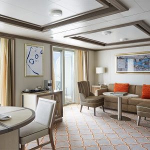 Silversea - Silver Spirit - Silver Suite Wohnbereich