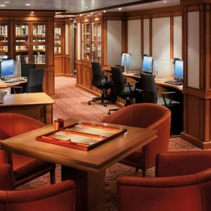 Silversea - Silver Whisper - Bibliothek
