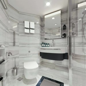 Seven Seas Splendor - Badezimmer Deluxe Suite