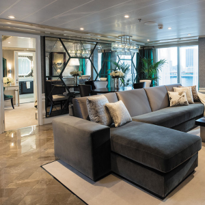 Seven Seas Splendor - Grand Suite Wohnzimmer