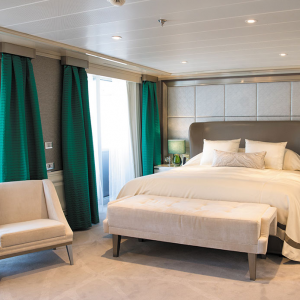 Seven Seas Splendor - Grand Suite Schlafzimmer