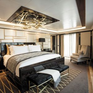 Seven Seas Explorer - Regent Suite - Schlafbereich