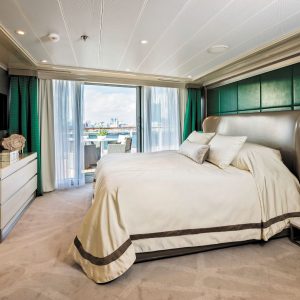 Seven Seas Explorer - Regent Suite - Schlafbereich