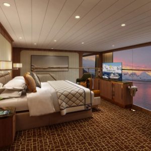 Seabourn Venture - Wintergarden Suite Schlafbereich