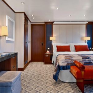 Seabourn Ovation - Signature Suite Schlafbereich