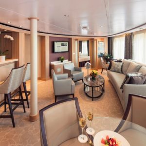 Seabourn Sojourn - Owner Suite Wohnbereich