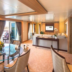 Seabourn Quest - Wintergarden Suite Wohnbereich